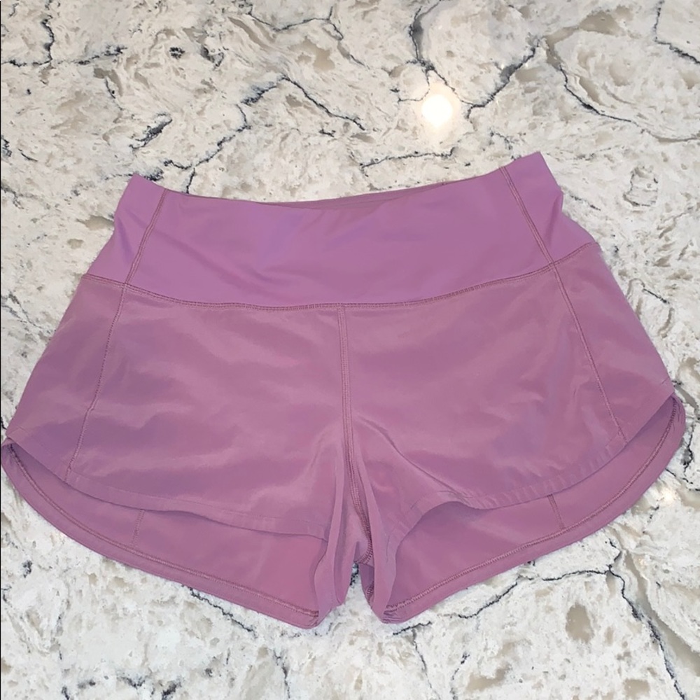 Lulu lemon speed up shorts